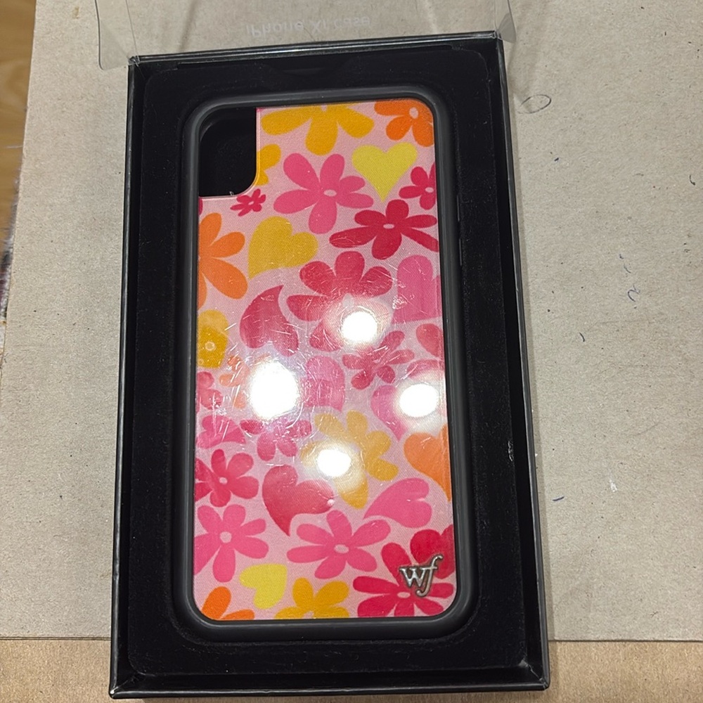 iPhone XR phone case, Trixxie Mattel. Packaged in a Wildflower box.